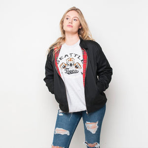 H&L - Harrington - Womens Jacket - Black