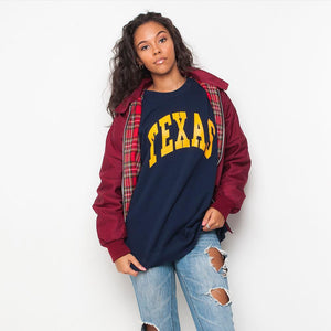 H&L - Harrington - Womens Jacket - Burgundy