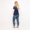 H&L - Dallas Helmet - Womens T Shirt - Navy