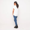 H&L - Dino  - Womens T Shirt - White