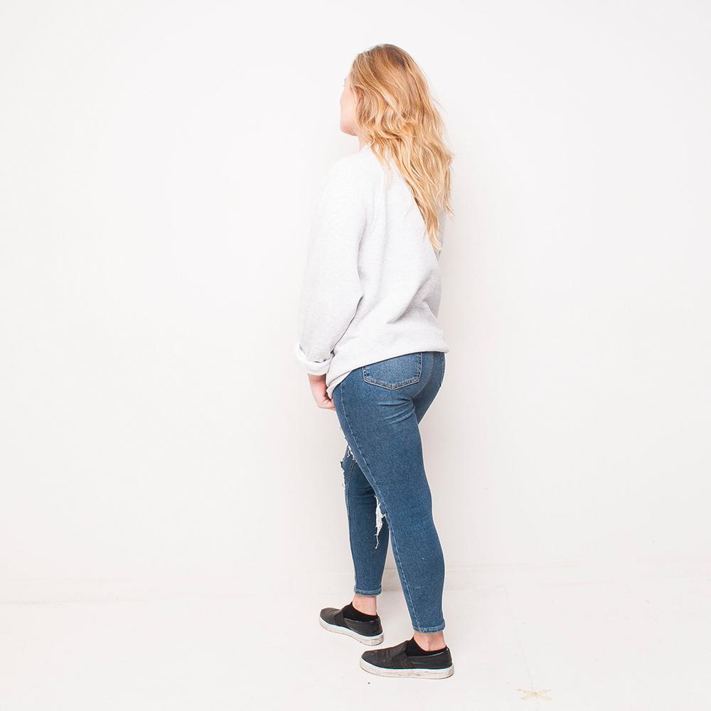 H&L - Dino - Womens Sweat - Grey