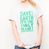 H&L - Earth  - Womens T Shirt - Grey