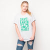 H&L - Earth  - Womens T Shirt - Grey