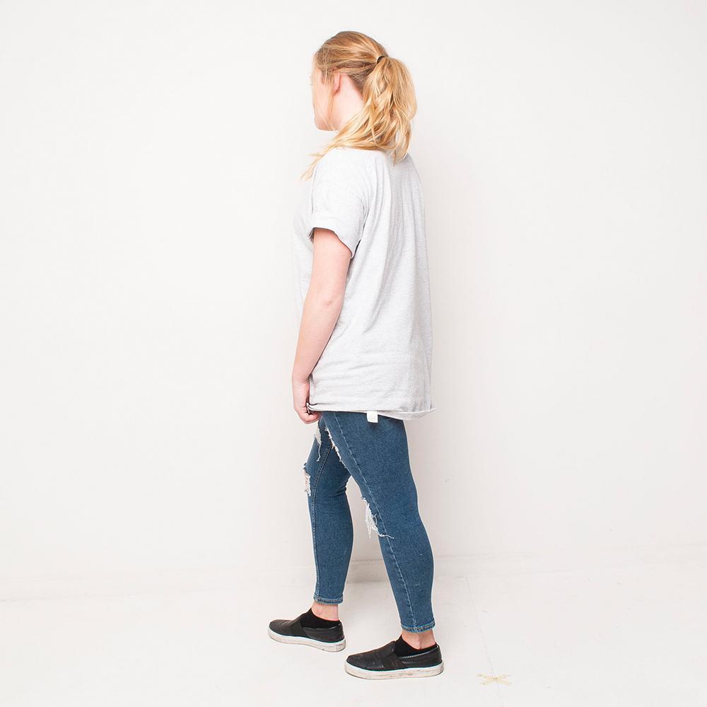 H&L - Earth  - Womens T Shirt - Grey
