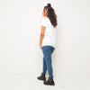 H&L - Giraffe - Womens T Shirt - White