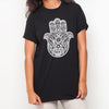 H&L - Hand - Womens T Shirt - Black