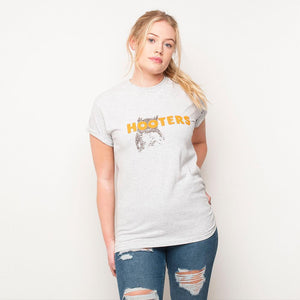 H&L - Hooters - Womens T Shirt - Grey