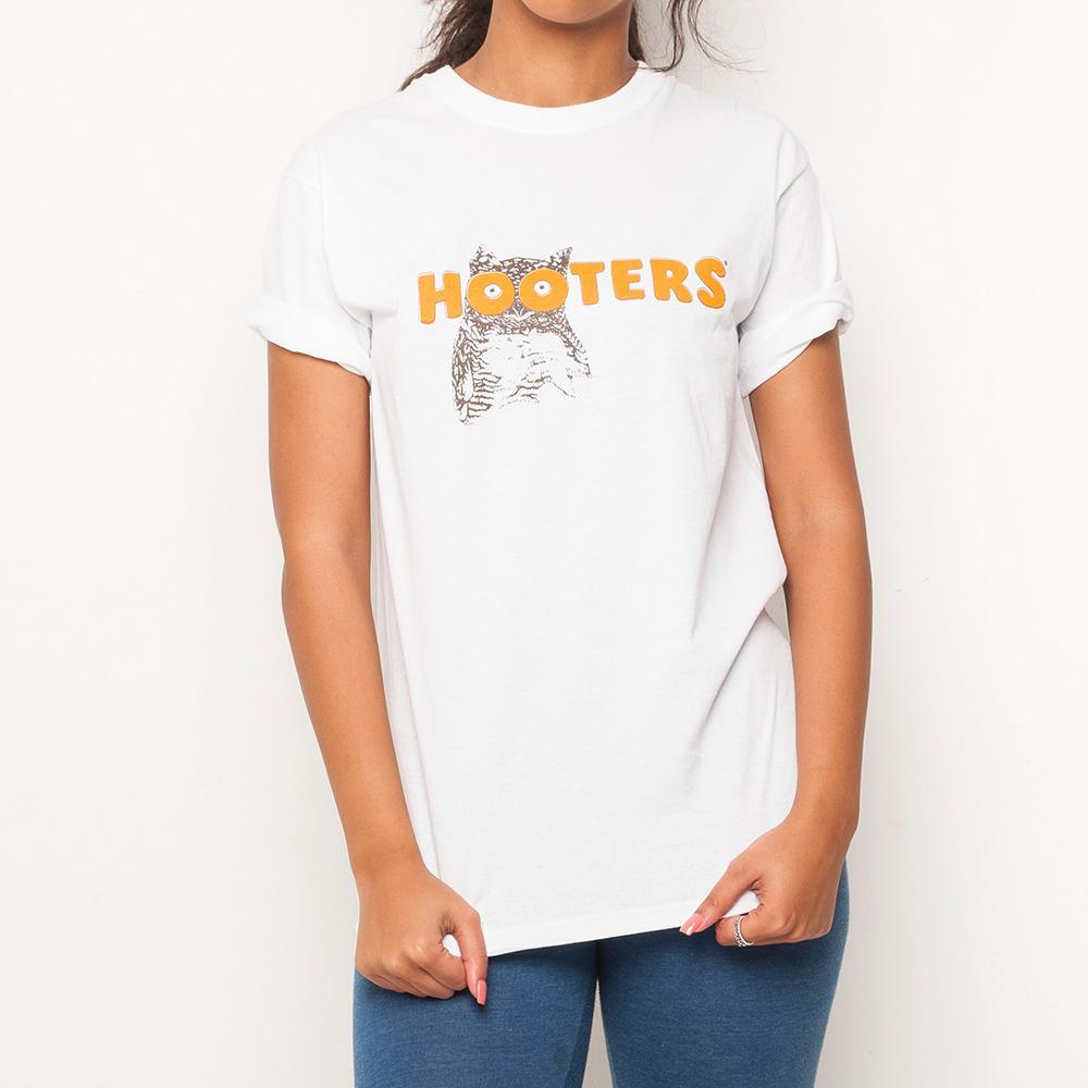 H&L - Hooters - Womens T Shirt - White