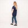 H&L - Jets - Womens T Shirt - Navy