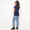 H&L - Kansas - Womens T Shirt - Navy