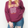 H&L - Kansas - Womens Sweat - Burgundy