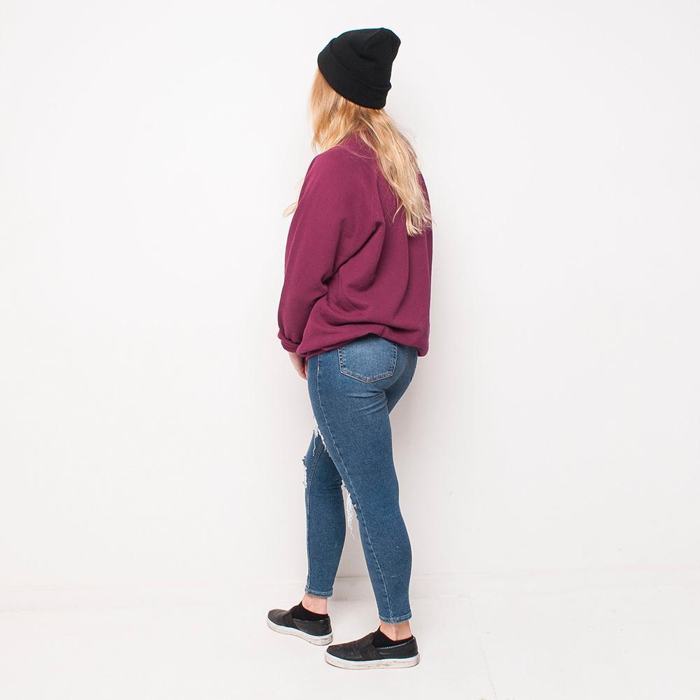 H&L - Kansas - Womens Sweat - Burgundy