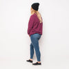 H&L - Kansas - Womens Sweat - Burgundy