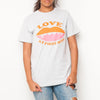 H&L - Love Bite - Womens T Shirt - Grey