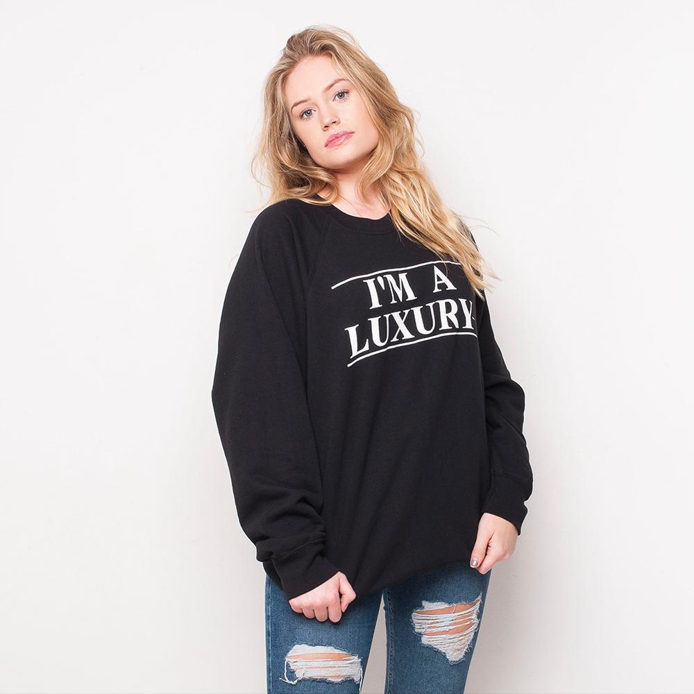 H&L - Luxury - Womens Sweat - Black