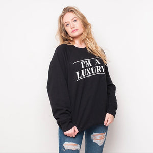 H&L - Luxury - Womens Sweat - Black