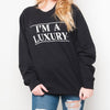 H&L - Luxury - Womens Sweat - Black