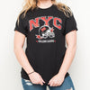 H&L - NYC - Womens T Shirt - Black