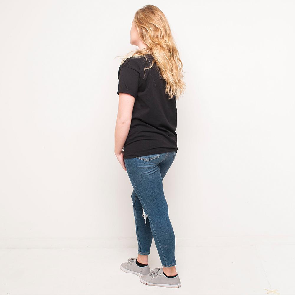 H&L - NYC - Womens T Shirt - Black