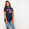 H&L - NYC - Womens T Shirt - Navy