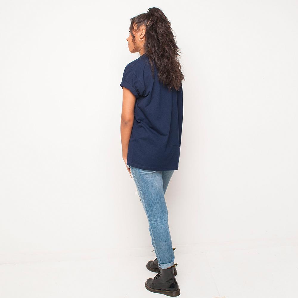H&L - NYC - Womens T Shirt - Navy