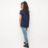 H&L - NYC - Womens T Shirt - Navy