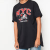 H&L - NYC - Womens T Shirt - Black