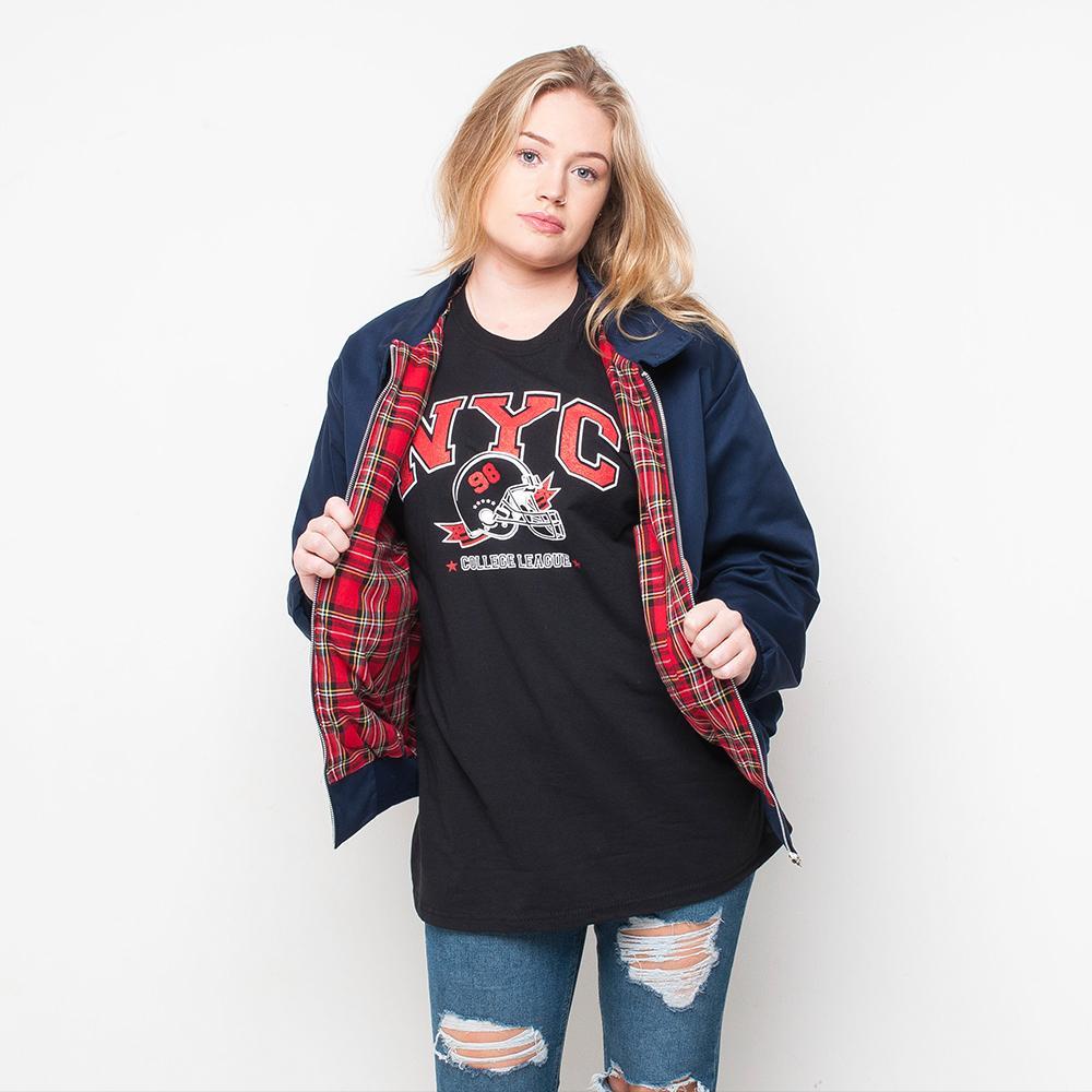 H&L - Harrington - Womens Jacket - Navy