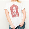H&L - Shiva - Womens T Shirt - White