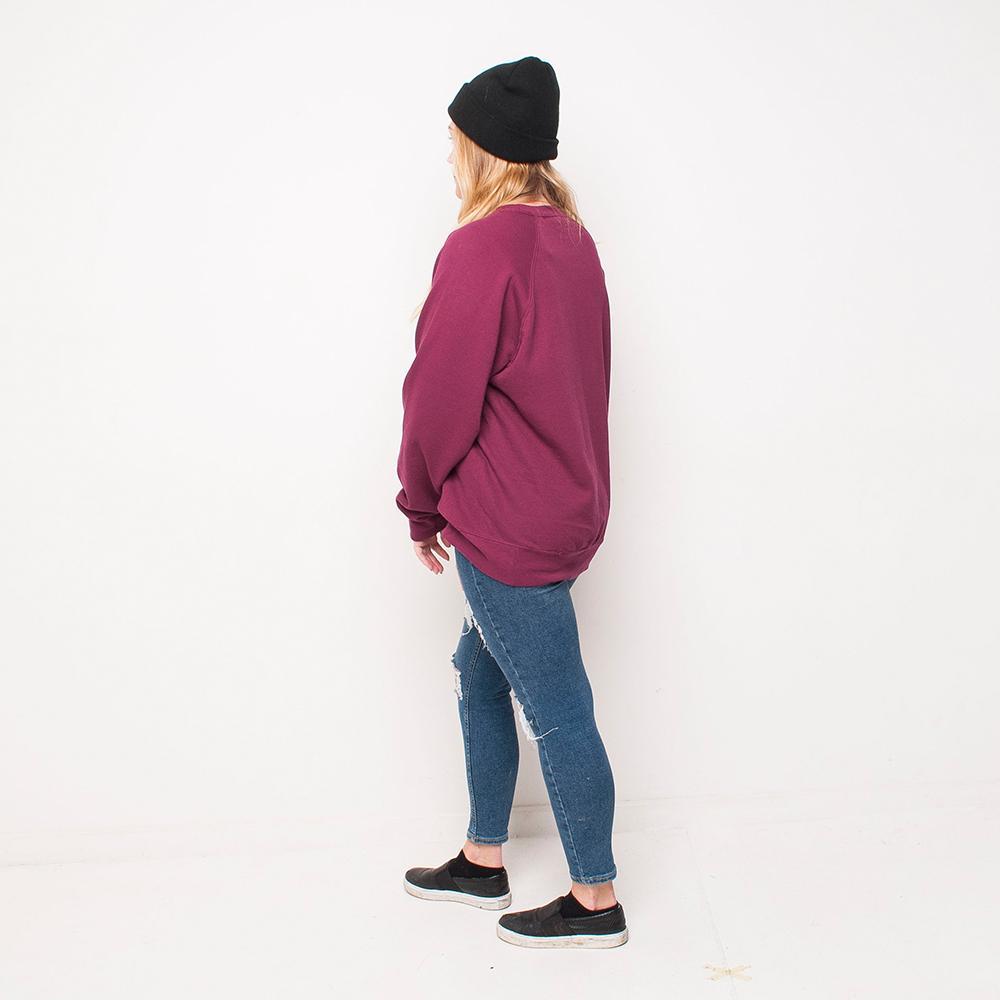 H&L - Love Stoner - Womens Sweat - Burgundy