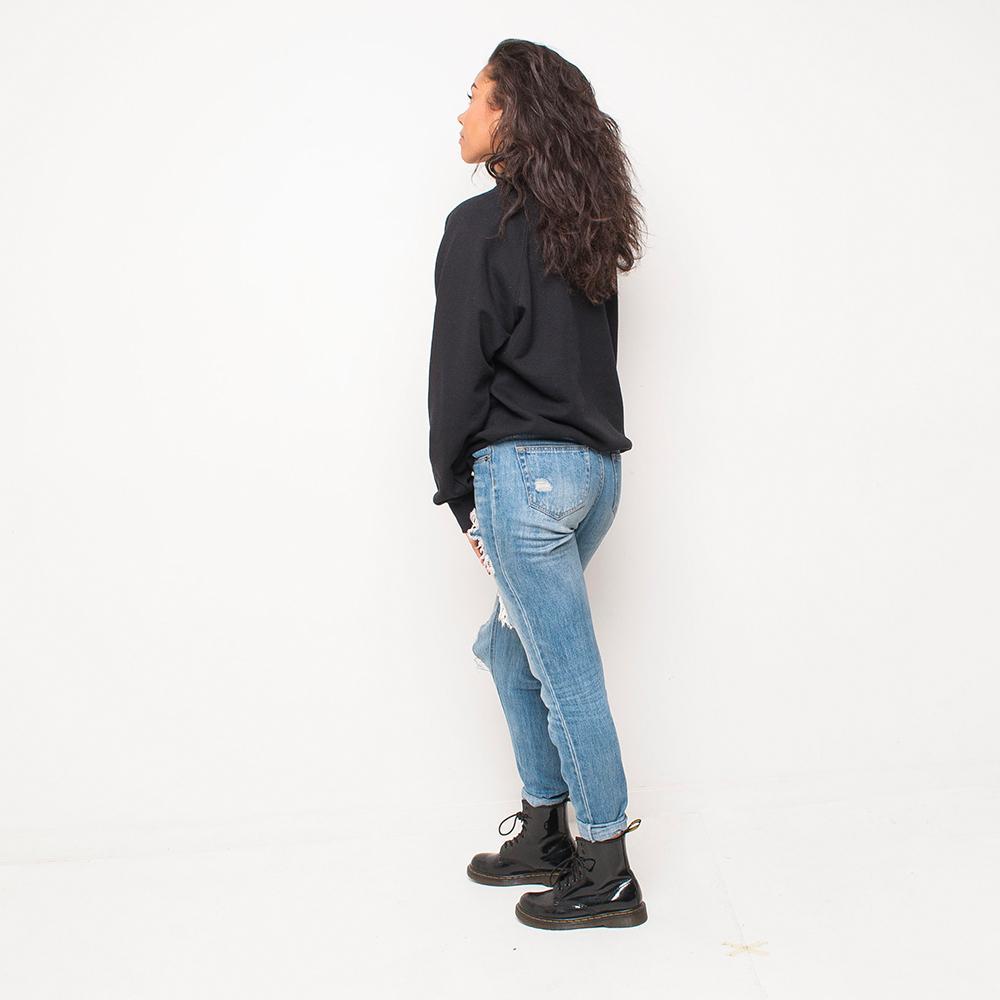 H&L - Tree - Womens Sweat - Black