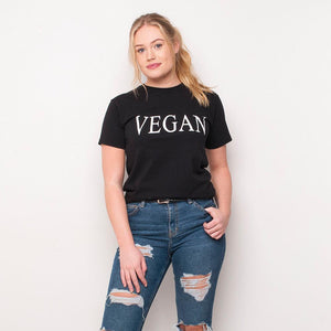 H&L - Vegan - Womens T Shirt - Black