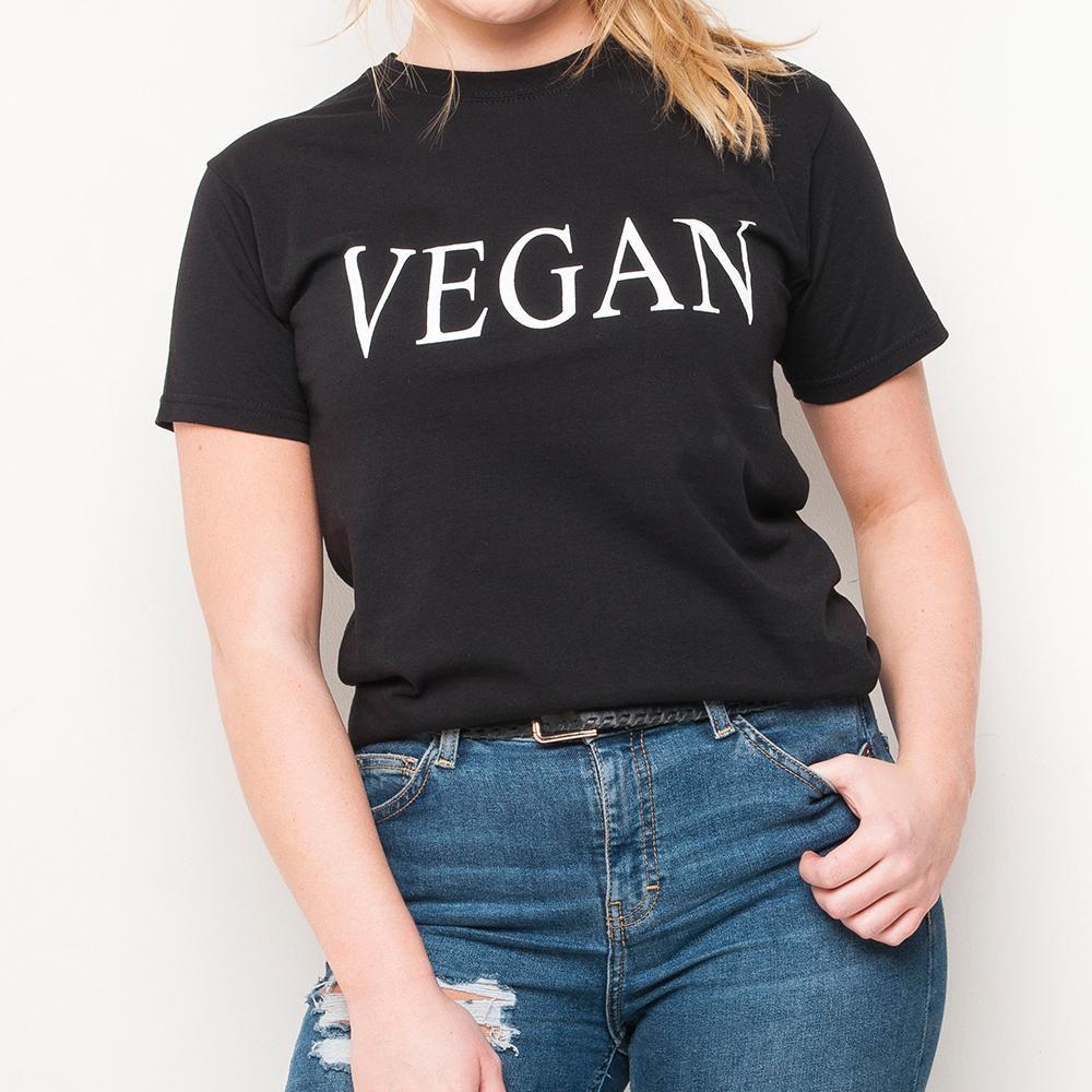 H&L - Vegan - Womens T Shirt - Black