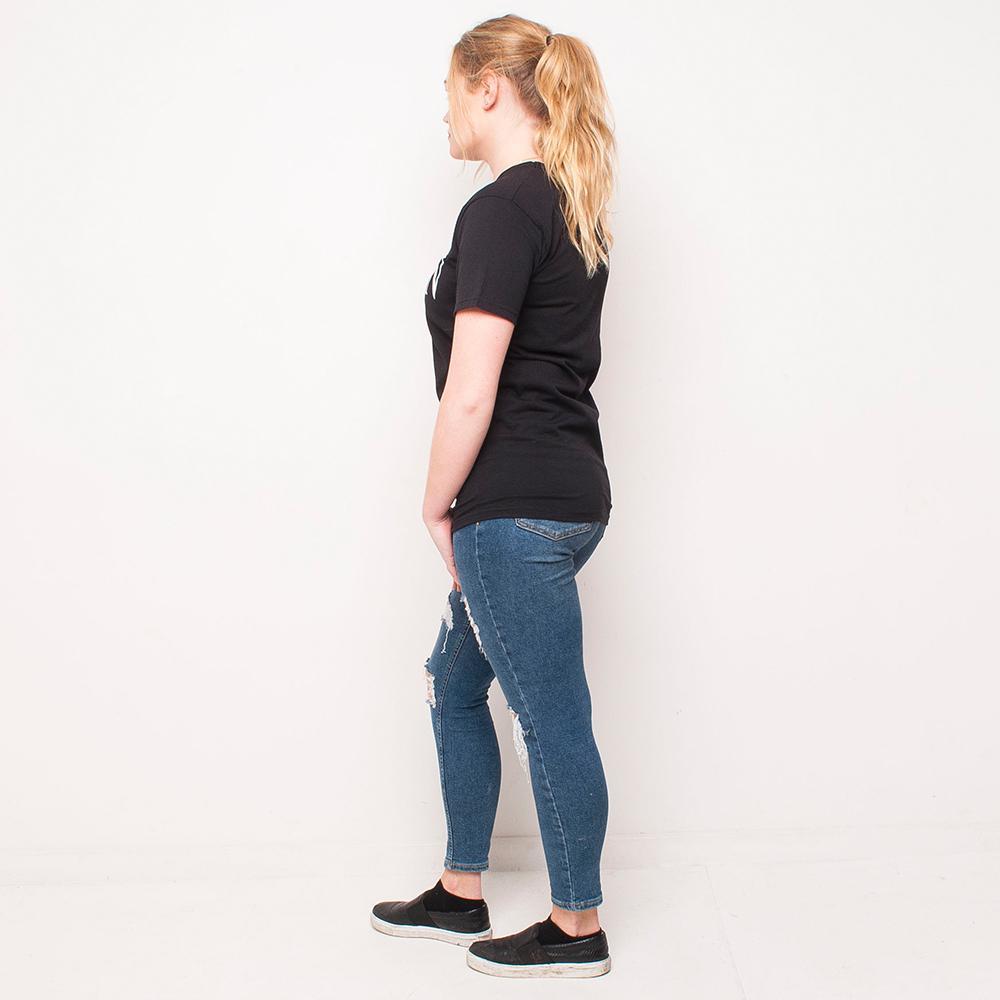 H&L - Vegan - Womens T Shirt - Black