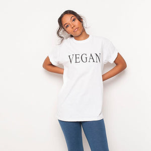 H&L - Vegan - Womens T Shirt - White