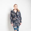 Ouevre - Pattern - Womens Coat - Grey
