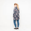 Ouevre - Pattern - Womens Coat - Grey