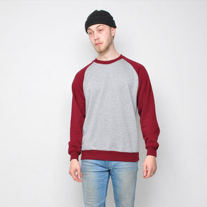 Pop - Raglan Sweater - Burgundy