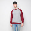 Pop - Raglan Sweater - Burgundy