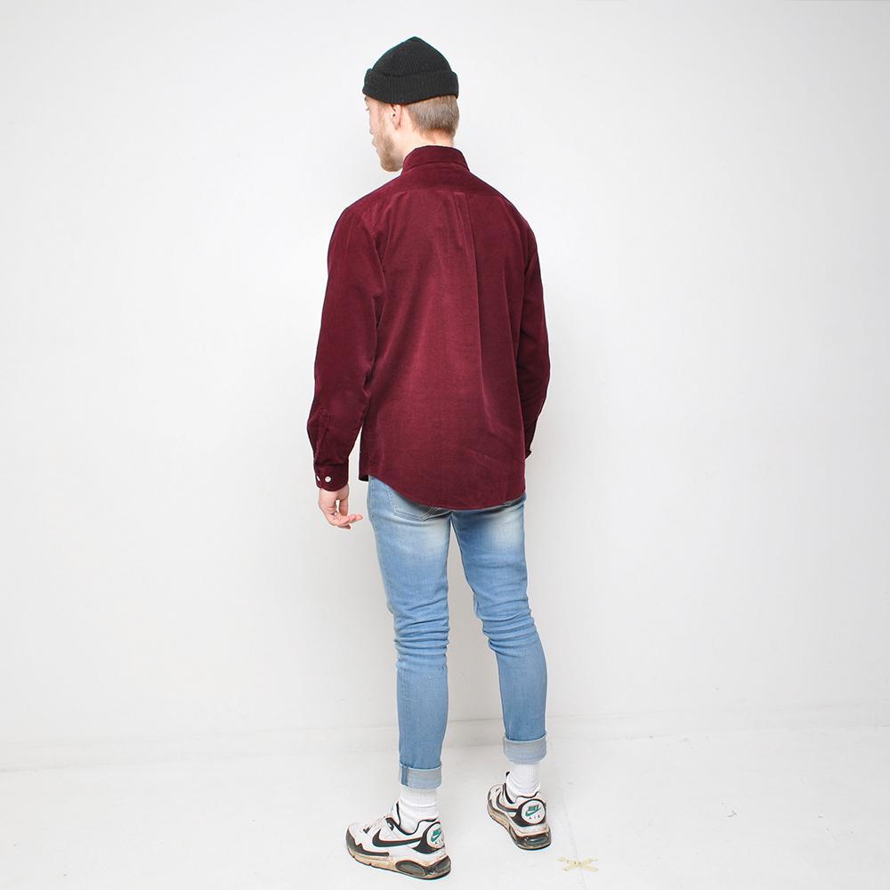 Pop - Cord Shirt - Burgundy