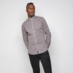 Pop - Patterned Shirt - Cream