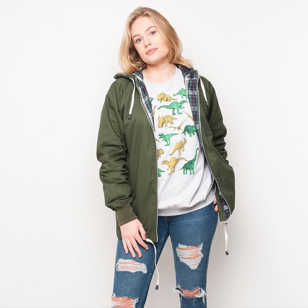 Pop - Anorak - Womens Jacket - Olive
