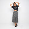 Pop - Patterned Culottes - Black