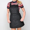 Run & Fly - Cord Pinafore - Black
