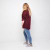 Pop - Womens Cord Shirt - Burgundy