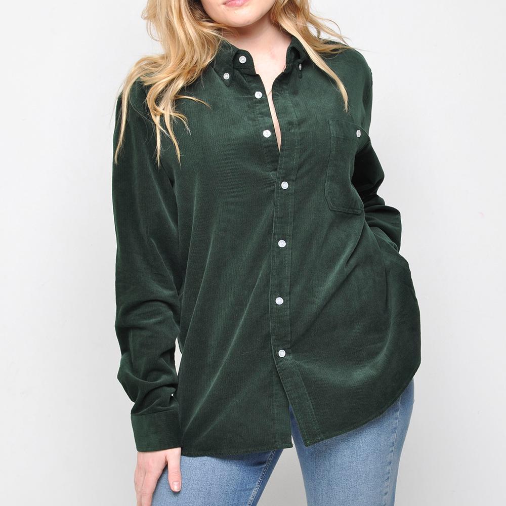 Pop - Cord Shirt - Green