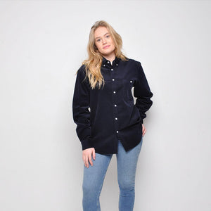 Pop - Womens Cord Shirt - Black