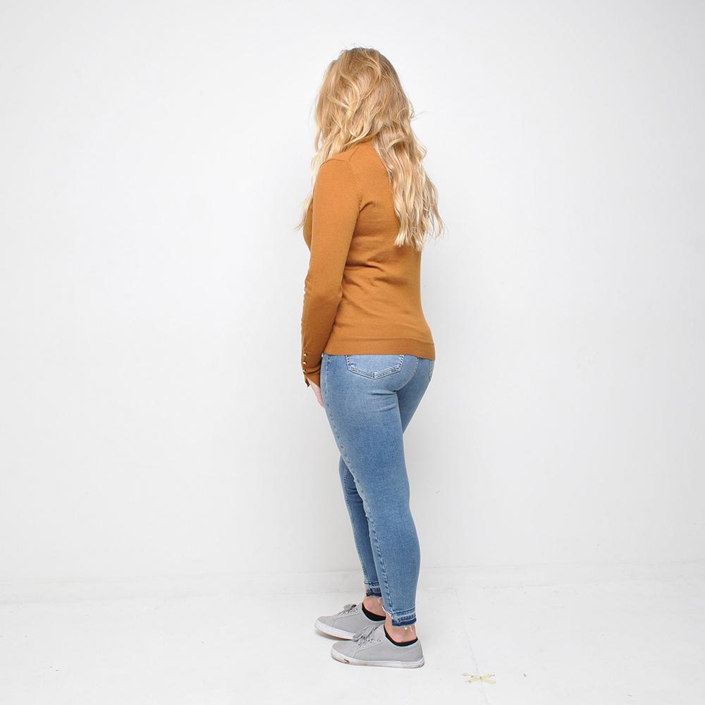 Pop - Polo Neck - Tan