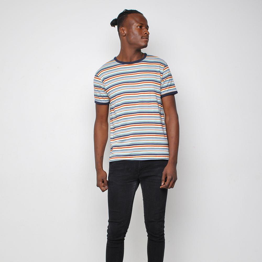 Run & Fly - Striped T Shirt - Multi