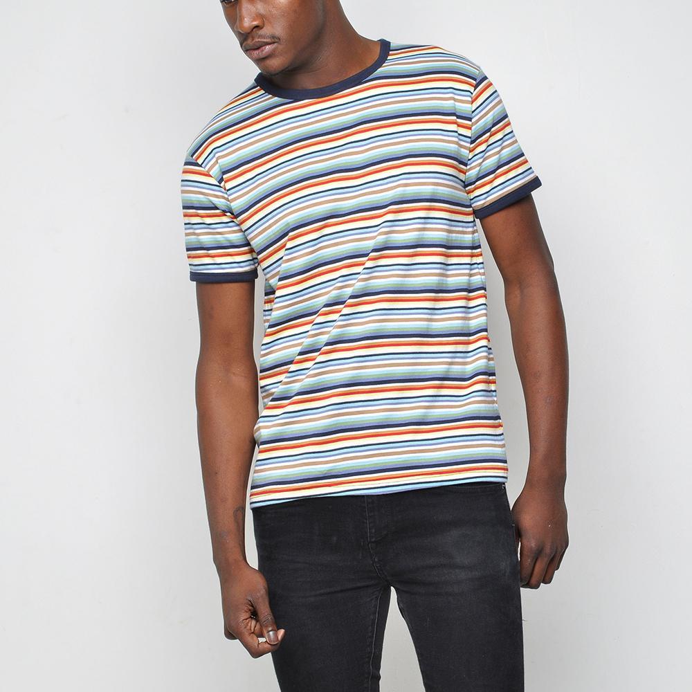 Run & Fly - Striped T Shirt - Multi